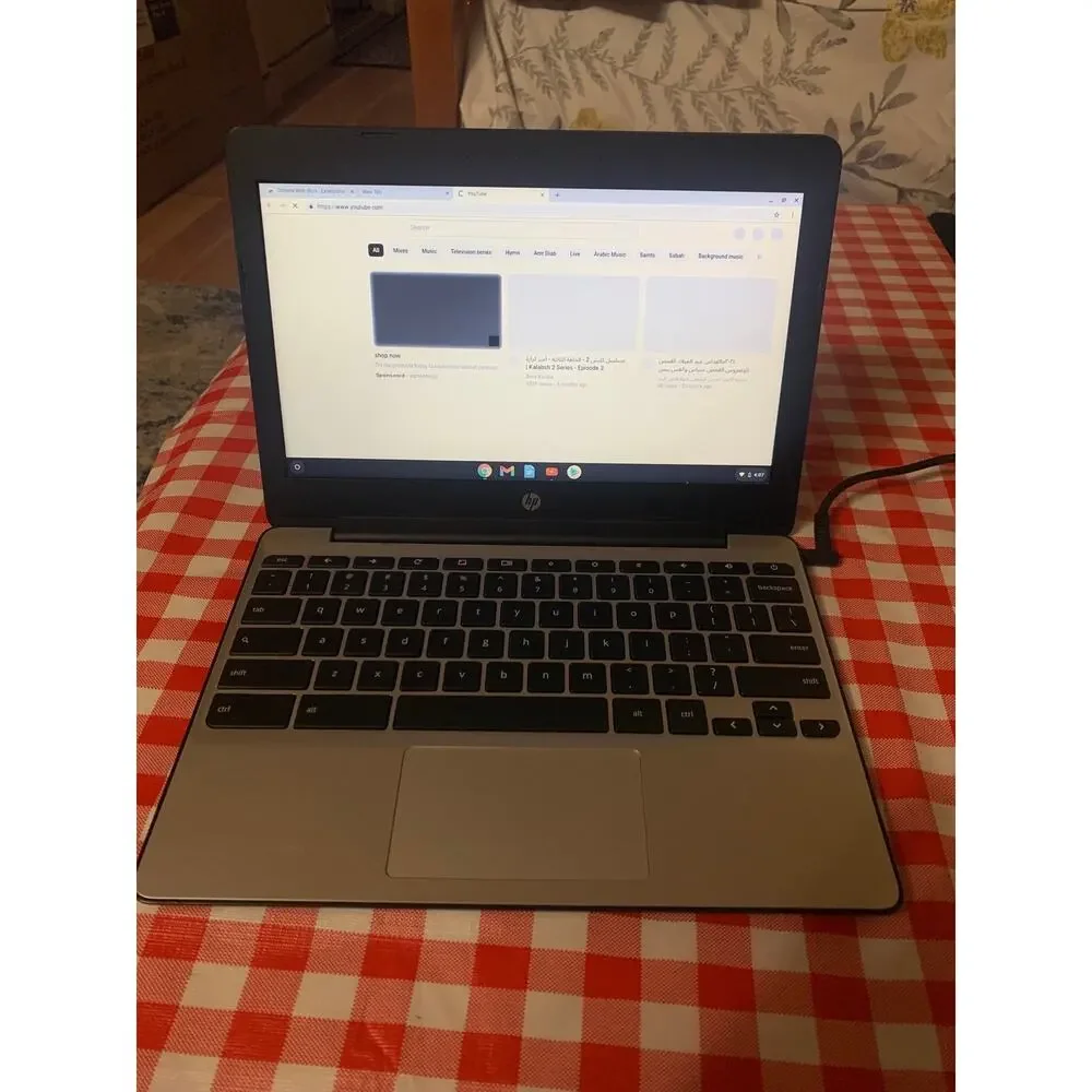 HP 11 G5 Chromebook 11.6'' Laptop Intel Celeron N 1.60GHz 4GB 16GB SSD - 1FX82UT